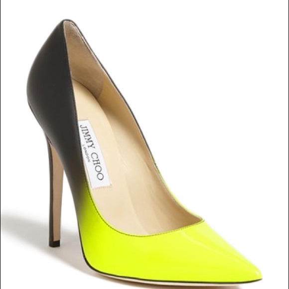 Jimmy Choo Shoes - Jimmy Choo neon Anouk heel